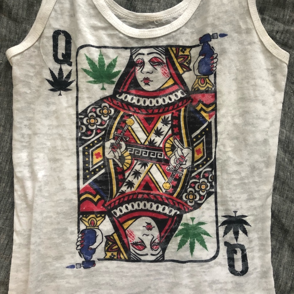 Kill Your Culture Queen of the Dabbed Burnout Tank